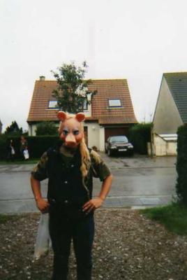 sa c a maloween,peggy la cochonne